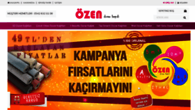 What Ozenduvarkagidi.com.tr website looked like in 2020 (3 years ago)