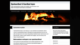 What Openhaardhoutkopen.com website looked like in 2020 (3 years ago)