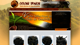 What Oolongdragon.ca website looked like in 2020 (3 years ago)