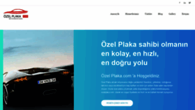 What Ozelplaka.com website looked like in 2020 (3 years ago)
