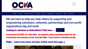 What Ocva.org.uk website looked like in 2020 (3 years ago)