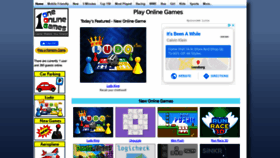 What Oneonlinegames.com website looked like in 2020 (3 years ago)