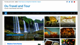 What Outravelandtour.com website looked like in 2020 (3 years ago)