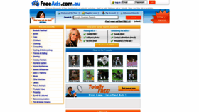 What Ozfreeads.com.au website looked like in 2020 (3 years ago)