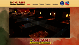 What Ohjahsteakhouse.com website looked like in 2020 (3 years ago)