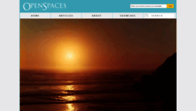 What Open-spaces.com website looked like in 2020 (3 years ago)