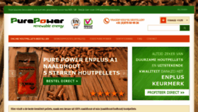 What Onlinehoutpellets.nl website looked like in 2020 (5 years ago)