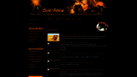 What Onevoice-ear.org website looked like in 2020 (3 years ago)