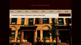 What Oasisguesthouse.com website looked like in 2020 (3 years ago)