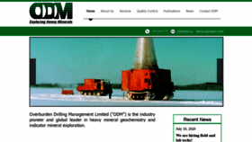 What Odm.ca website looked like in 2020 (5 years ago)