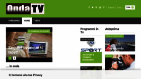 What Ondatv.it website looked like in 2020 (5 years ago)