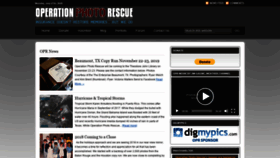 What Operationphotorescue.org website looked like in 2020 (3 years ago)