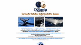 What Oceania.org.au website looked like in 2020 (3 years ago)
