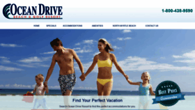 What Oceandriveresort.com website looked like in 2020 (3 years ago)