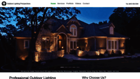 What Outdoorlightstoronto.com website looked like in 2020 (3 years ago)