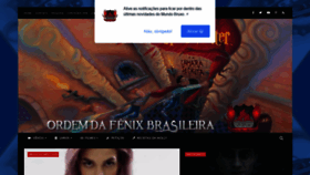 What Ordemdafenixbrasileira.com website looked like in 2020 (3 years ago)