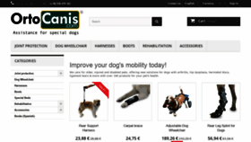 What Ortocanis.com website looked like in 2020 (3 years ago)