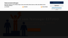 What Onlineshophosting.de website looked like in 2020 (3 years ago)