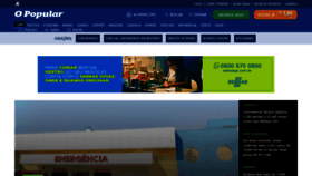 What Opopular.com.br website looked like in 2020 (4 years ago)