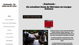 What Oesi-greys.at website looked like in 2020 (3 years ago)