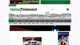 What Opiniatimisoarei.ro website looked like in 2020 (5 years ago)