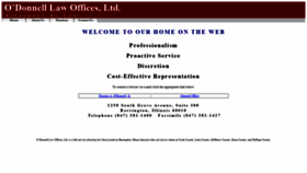 What Od-law.com website looked like in 2020 (3 years ago)