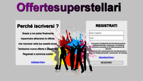 What Offertesuperstellari.it website looked like in 2020 (3 years ago)