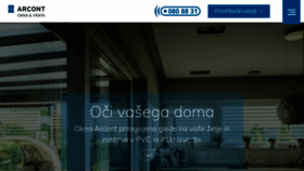 What Okna-vrata.si website looked like in 2020 (3 years ago)