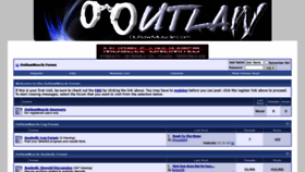 What Outlawmuscle.com website looked like in 2020 (3 years ago)