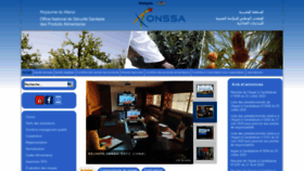 What Onssa.gov.ma website looked like in 2020 (3 years ago)