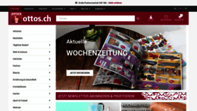 What Ottos.ch website looked like in 2020 (3 years ago)