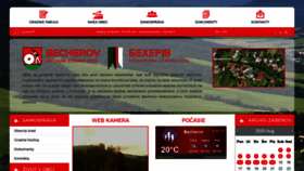 What Obecbecherov.sk website looked like in 2020 (3 years ago)
