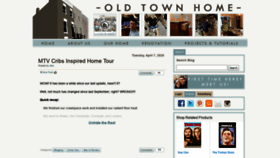 What Oldtownhome.com website looked like in 2020 (3 years ago)