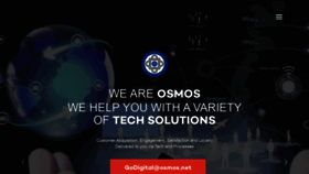 What Osmos.net website looked like in 2020 (3 years ago)