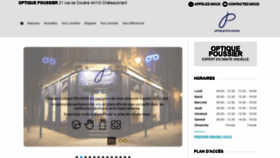 What Optique-poussier.fr website looked like in 2020 (3 years ago)