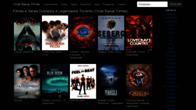 What Ondebaixarfilmes.com website looked like in 2020 (3 years ago)