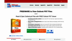 What Outlookpstviewer.com website looked like in 2020 (3 years ago)