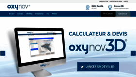 What Oxynov.fr website looked like in 2020 (3 years ago)
