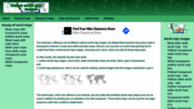 What Outline-world-map.com website looked like in 2020 (5 years ago)