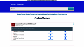 What Osclassthemes.org website looked like in 2020 (3 years ago)