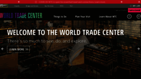 What Officialworldtradecenter.com website looked like in 2020 (4 years ago)