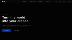 What Ocul.us website looked like in 2020 (5 years ago)