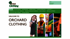 What Orchardclothing.co.uk website looked like in 2020 (3 years ago)