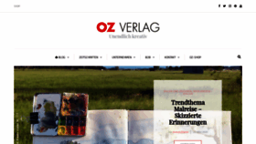 What Oz-verlag.de website looked like in 2020 (3 years ago)