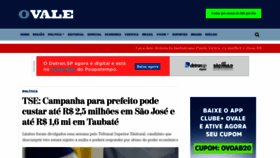 What Ovale.com.br website looked like in 2020 (3 years ago)