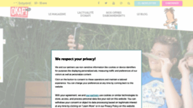 What Okapi.fr website looked like in 2020 (3 years ago)
