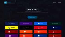 What Onayhizmeti.net website looked like in 2020 (3 years ago)