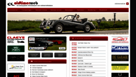 What Oldtimerweb.be website looked like in 2020 (3 years ago)