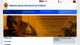 What Ordineavvocatitorino.it website looked like in 2020 (3 years ago)