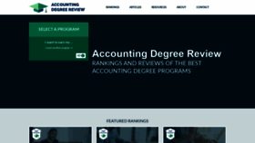 What Online-accounting-degrees.net website looked like in 2020 (3 years ago)